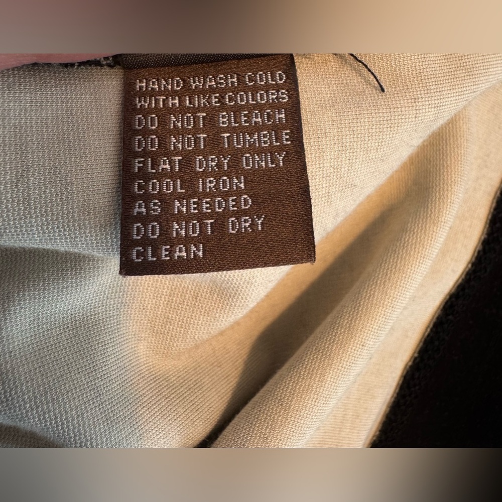 J. Mclaughlin Black White Scroll Pattern Stretchy… - image 7